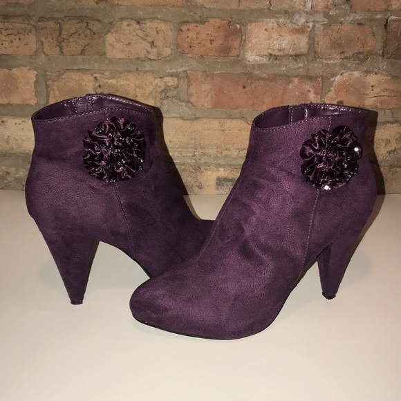 Forever Brand 4inch Purple Reign Bootie - Picture 2 of 6